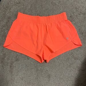 Forever 21 Orange Active Shorts